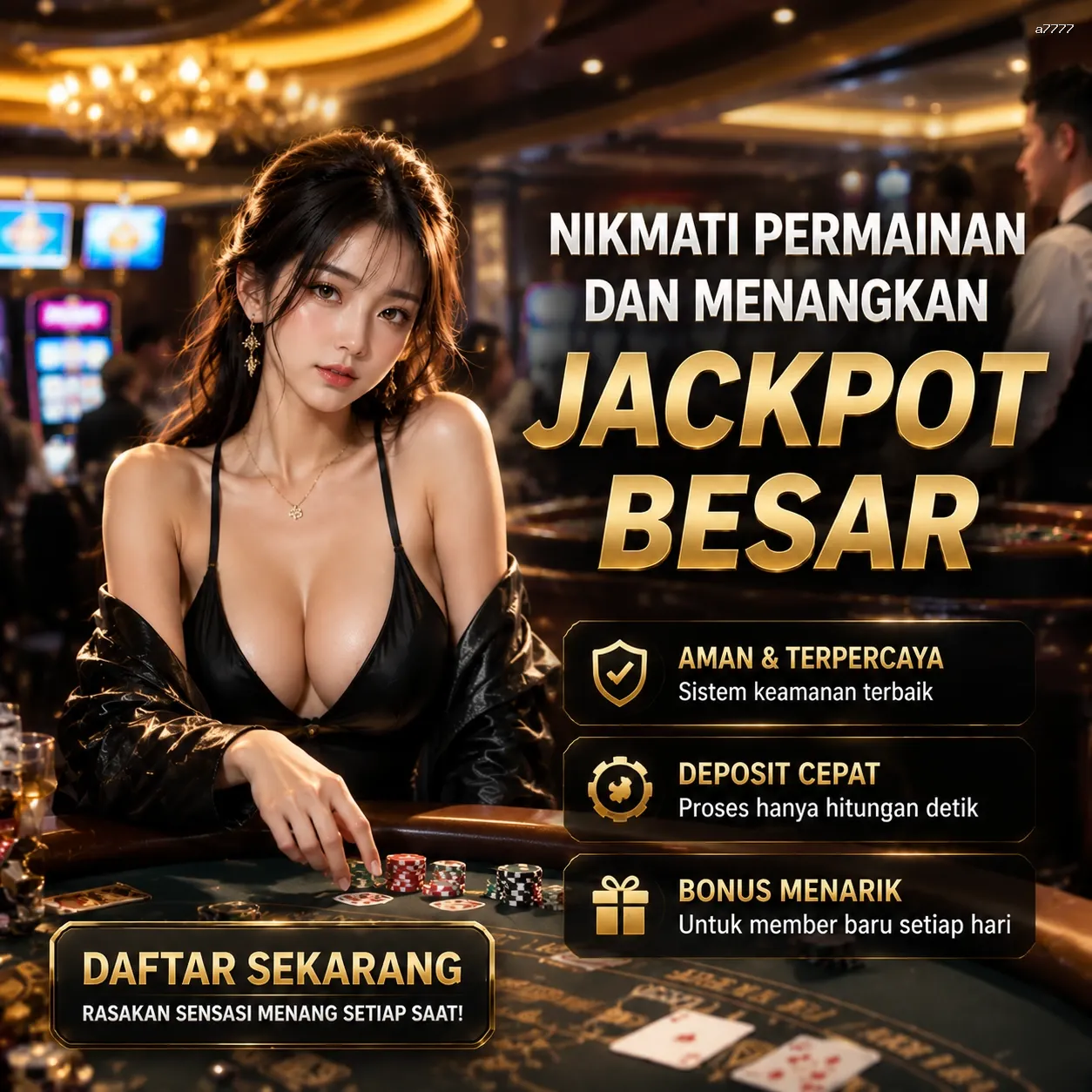 Sistem Keamanan dan Privasi di a7777